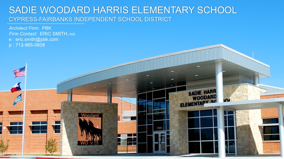 2016—Sadie Harris Woodard Elementary School Texas School Architecture