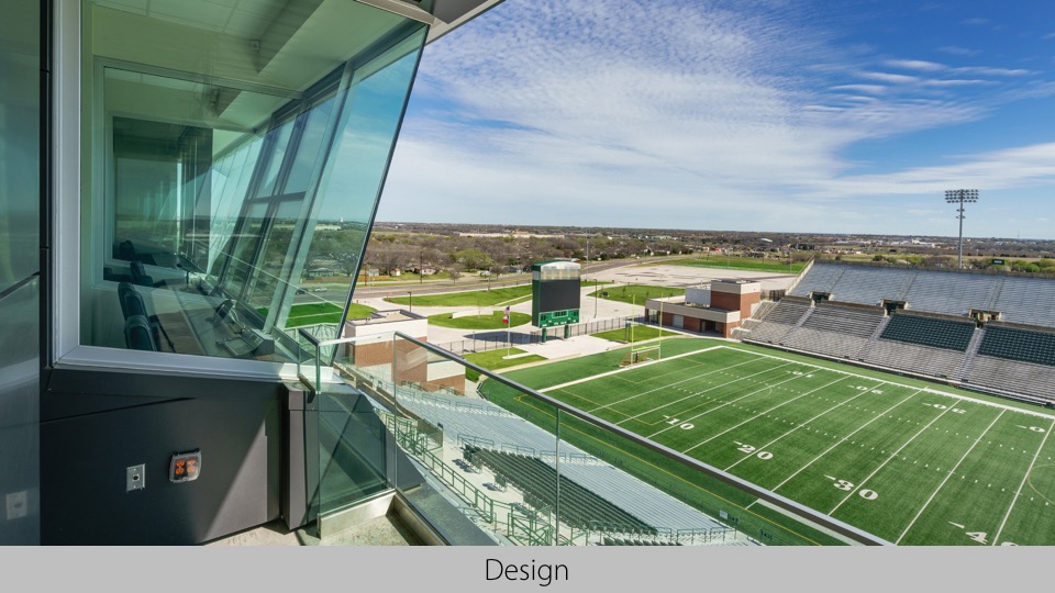 2016—Mesquite Memorial Stadium Texas School Architecture