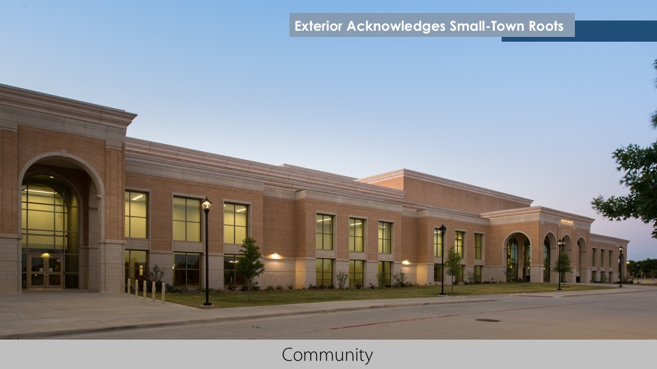 2017—Lebanon Trail High School Texas School Architecture