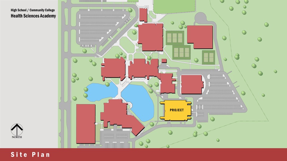 Plano West Campus Map