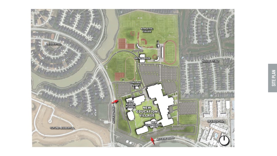 2021 — Katy Education Village (Jordan High School and Adams Junior High School)  Texas School 