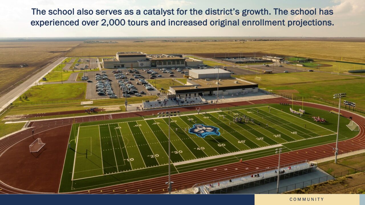 2023 — West Plains High School Texas School Architecture