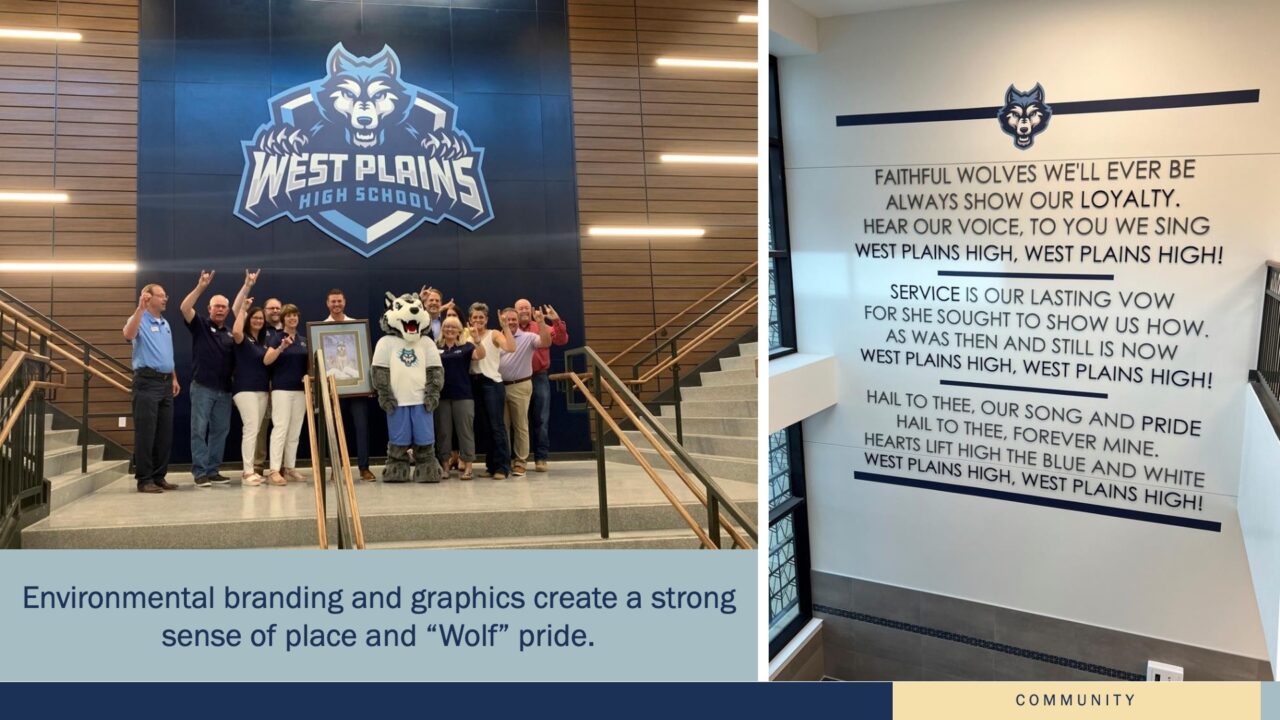 2023 — West Plains High School Exhibit of School Architecture