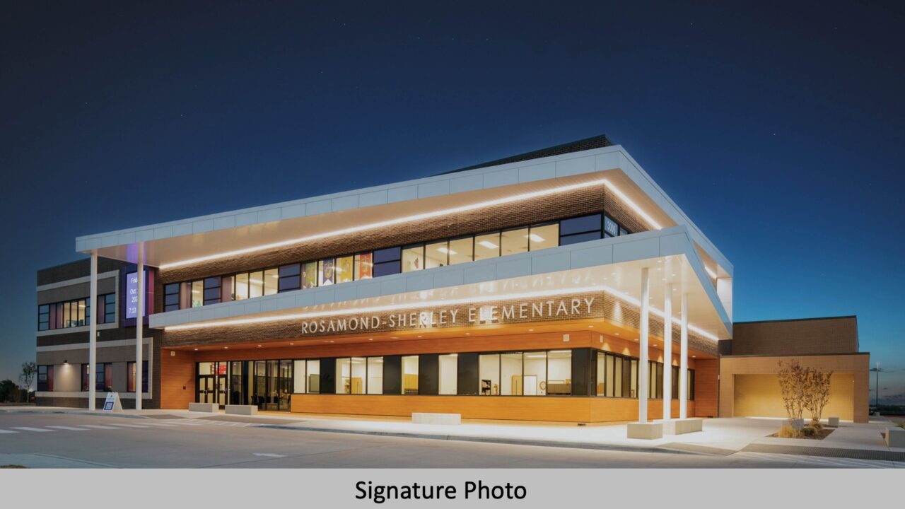 2023 — RosamondSherley Elementary School Texas School Architecture