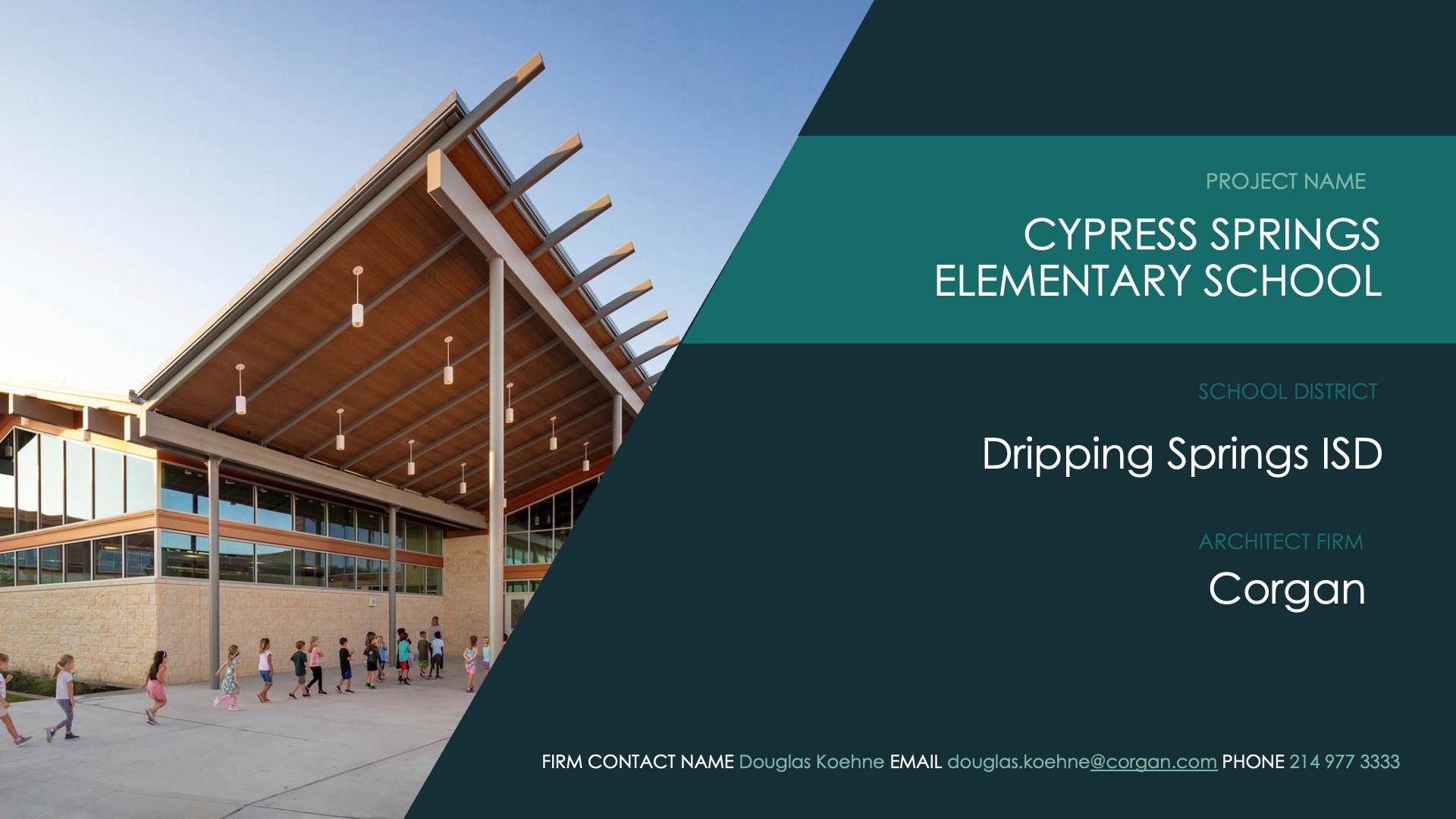 Dripping Springs ISD—Cypress Springs Elementary School